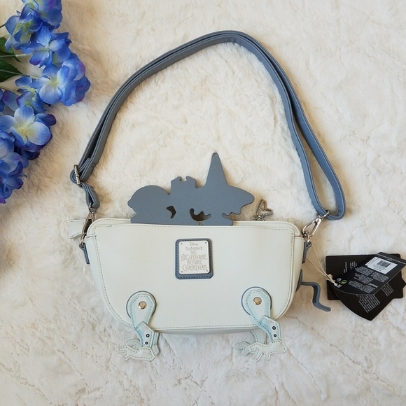 Loungefly The Nightmare Before Christmas Lock, Shock, & Barrel Crossbody Bag - Picture 3 of 12